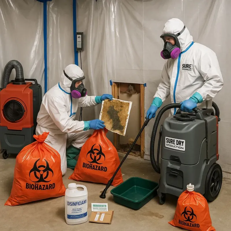 Contaminated Water Handling Protocols process in Hampton, AR