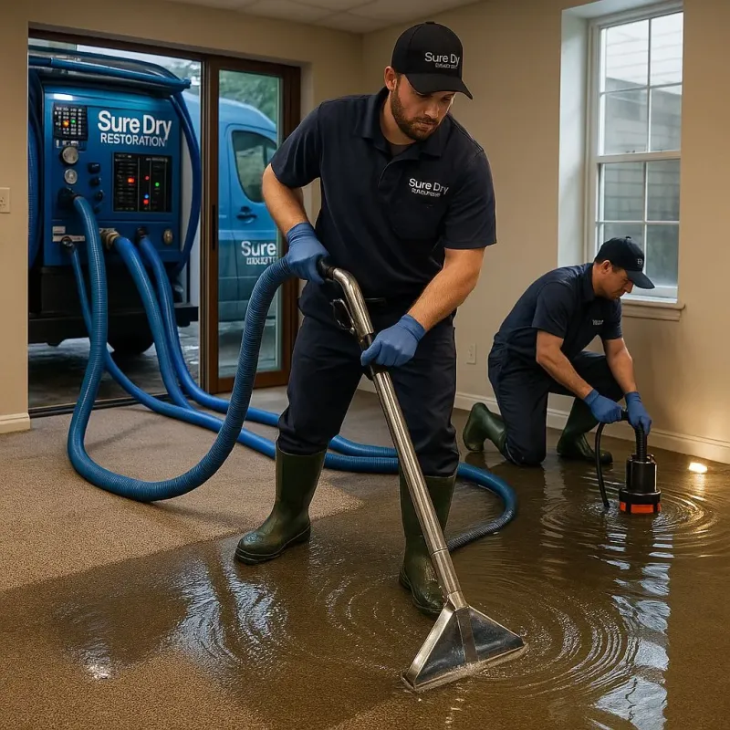 Water Extraction and Removal process in Hampton, AR